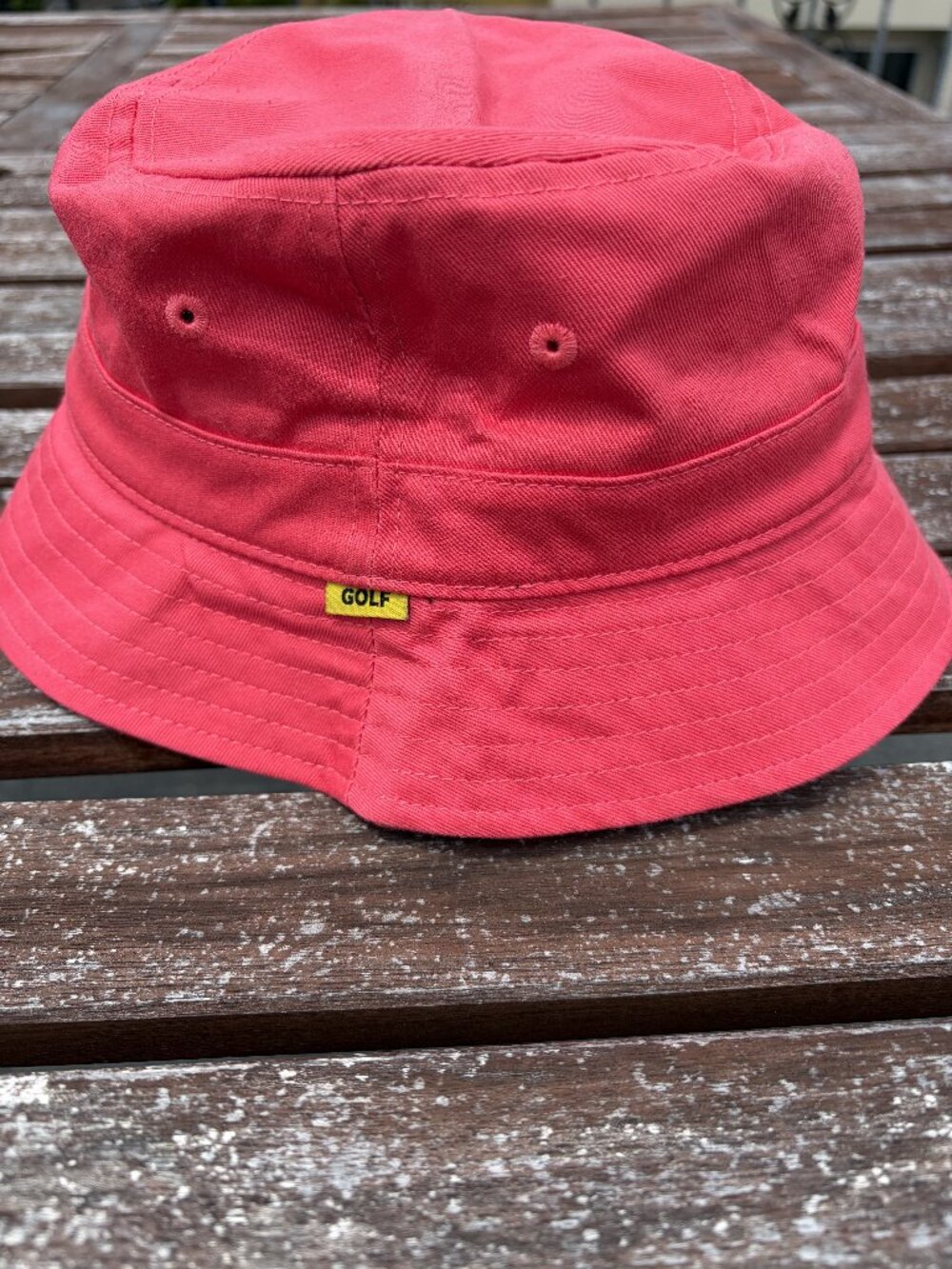 GOLF WANG Red Bucket Hat